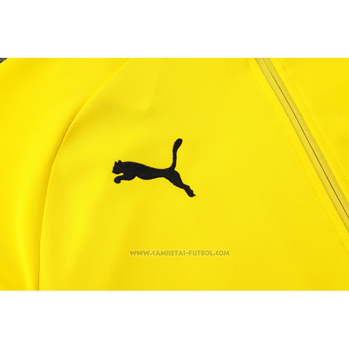 Chandal de Chaqueta del Borussia Dortmund 2023-2024 Amarillo
